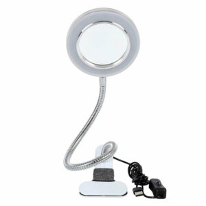 Lampe loupe led sur pied